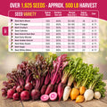 10 Rare Beet Seeds Variety Pack