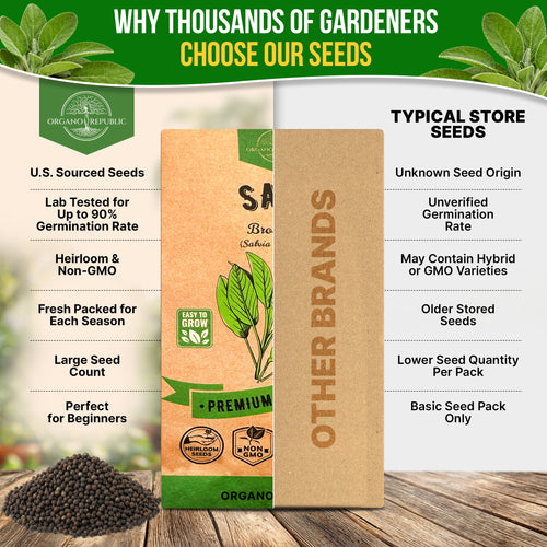 Sage Seeds Pack 1.5 G