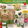 12 Rare Sweet & Mild Pepper Seeds Variety Pack
