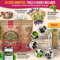 25 Medicinal & Tea Herb Seeds Variety Pack