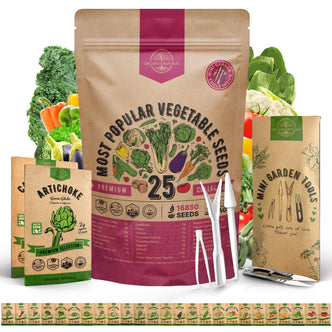25 Most Popular Vegetable Seeds Variety Pack