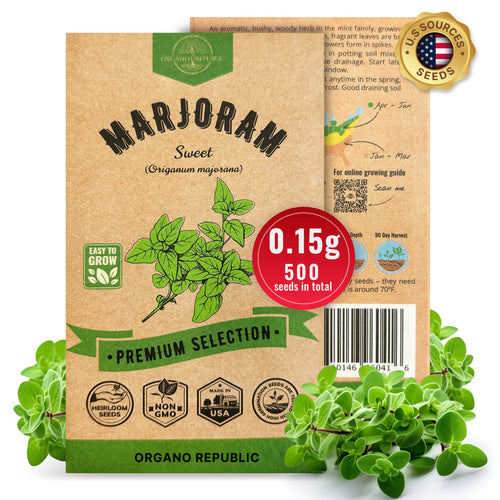 Marjoram Seeds Pack 0.15G