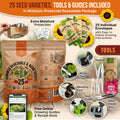 25 Summer Vegetable & Herb Garden Seeds