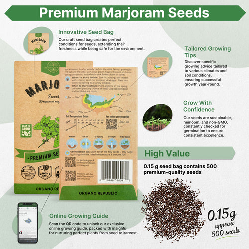 Marjoram Seeds Pack 0.15G
