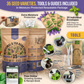 35 Medicinal & Tea Herb Seeds Variety Pack
