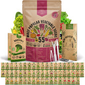 55 Vegetable Seeds Variety Pack