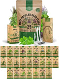 25 Most Popular Herb Seeds Variety Pack