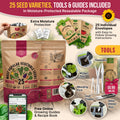 25 Most Popular Vegetable Seeds Variety Pack