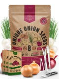 8 Onion Seeds Variety Pack