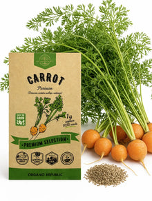 Parisian Carrot Seeds – Non-GMO Heirloom