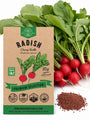 Cherry Belle Radish Seeds - Organo Republic