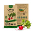 Cherry Belle Radish Seeds Pack 10 G - Over 1200 Non-GMO Heirloom Radish Seeds for Planting Vegetables in Individual Seed Packet, Vegetable Seeds for Planting Home Garden Indoor & Outdoor Gardening - Organo Republic