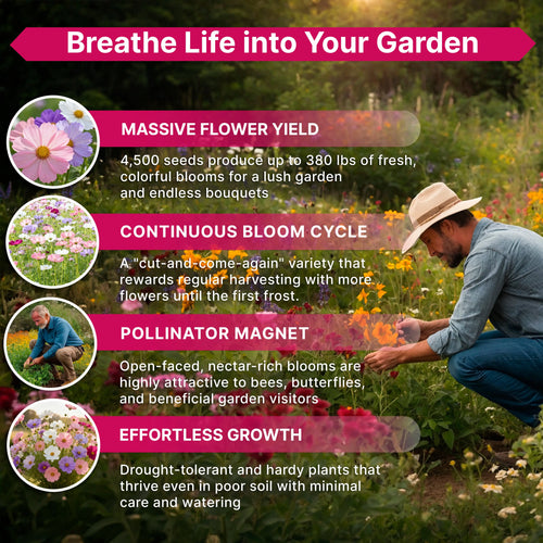 Cosmos Seeds Organo Republic