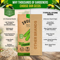 Dark Green Zucchini Seeds Pack 15G