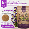 Helen Mount Johnny Jump-Up Seeds Organo Republic