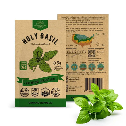 outdoor plant seeds online Holy Basil Seeds Pack