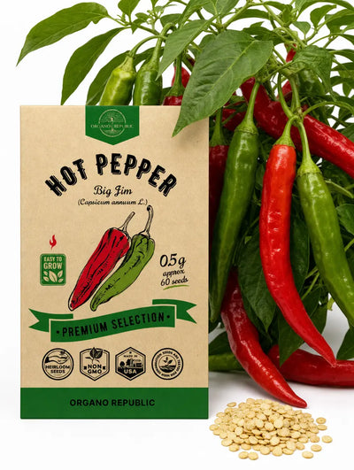 Hot Pepper Big Jim Seeds