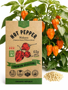 Habanero Pepper Seeds – Non-GMO Heirloom