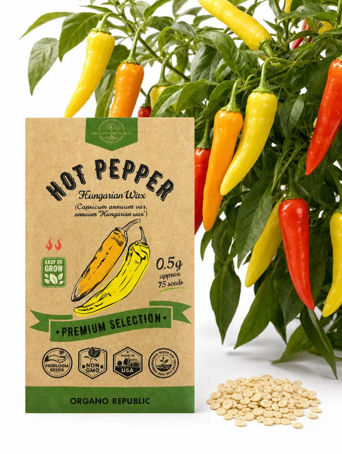 Hot Pepper Hungarian Wax Seeds