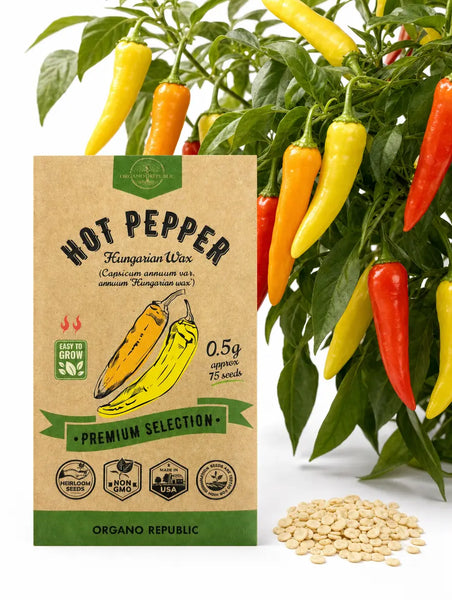 Hot Pepper Hungarian Wax Seeds