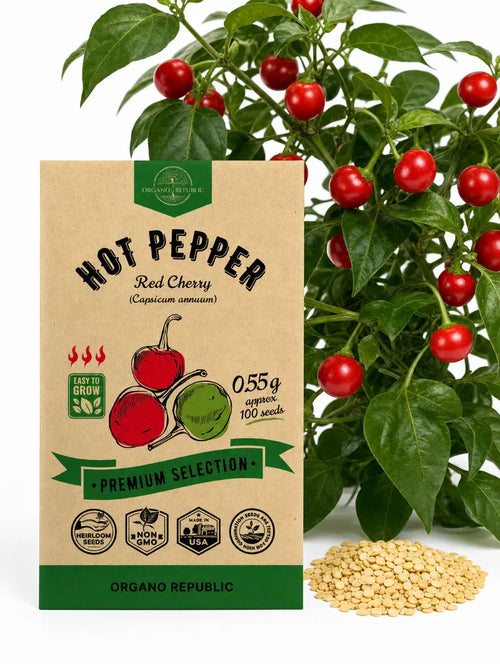 Hot Pepper Red Cherry Seeds