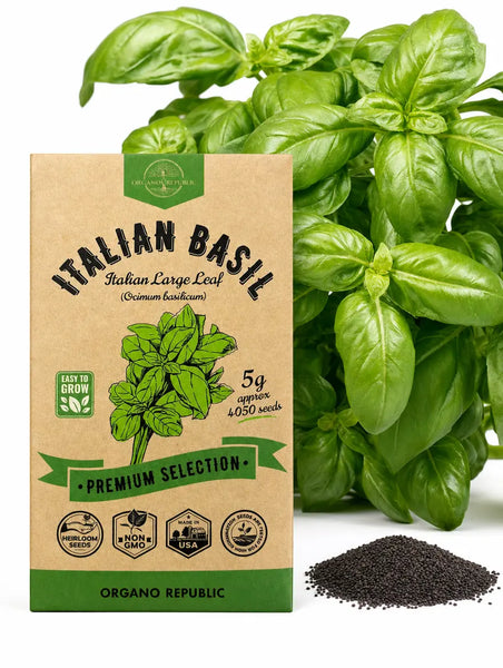 Italian Basil Italian Large Leaf Seeds