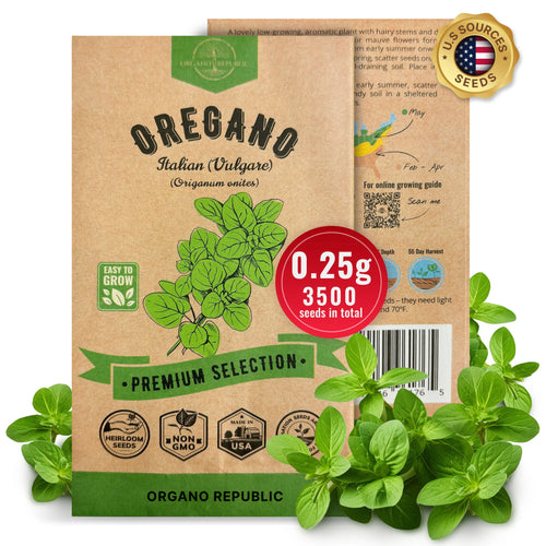 Italian Vulgare Oregano Seeds Pack 0.25G