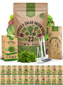 22 Lettuce & Salad Greens Seeds Variety Pack