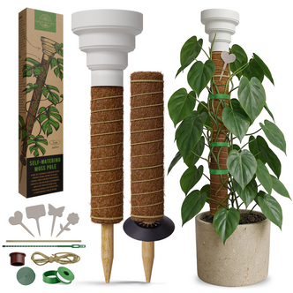 Moss Pole Monstera Plant Support Stakes - 26.4"