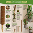 Moss Pole Monstera Plant Support Stakes - 2x26.4 or 48.7