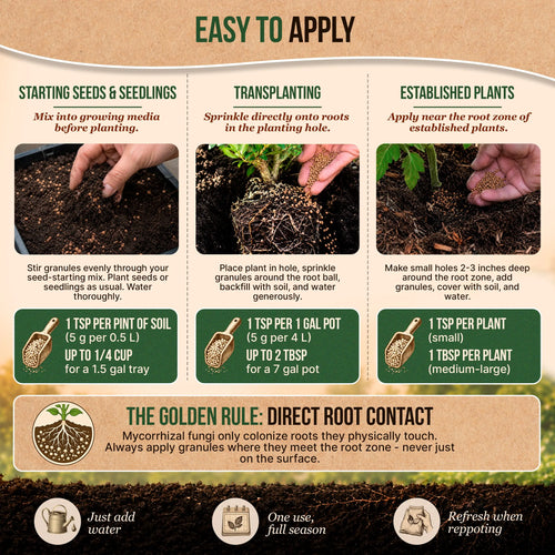 Mycorrhizal Fungi Granules Organo Republic