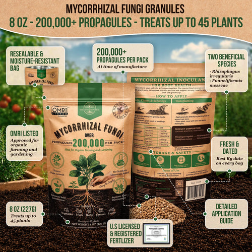 Mycorrhizal Fungi Granules Organo Republic