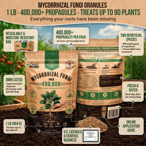 Mycorrhizal Fungi Granules 1lb