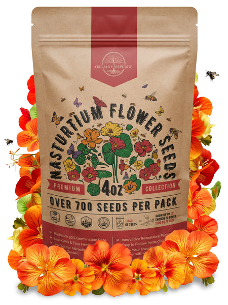 Nasturtium Seeds Organo Republic