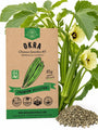 Okra Clemson Spineless 80 Seeds - Organo Republic