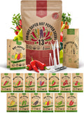 Pepper Seeds Variety Pack – Non-GMO Heirloom