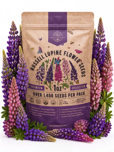 Russell Lupine Seeds – Non-GMO Heirloom