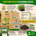 Sage Seeds Pack 1.5 G