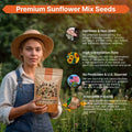 Sunflower Mix Seeds Pack Organo Republic
