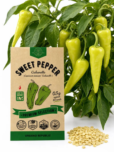 Sweet Pepper Cubanelle Seeds