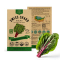 Swiss Chard Ruby Red Seeds Pack 3.75G
