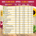 Vegetable Seeds Variety Pack Organo Republic