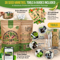 Winter Vegetable Seeds Variety Pack Organo Republic