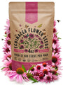 Echinacea Seeds Pack 4 oz - Over 37,500 Non - GMO Heirloom Echinacea Seeds for Planting, Perennial Flowers in Individual Seed Packet, Coneflower Seeds for Planting Home Garden Indoor & Outdoor Gardening - Organo Republic