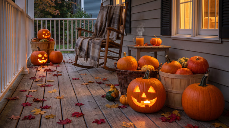 A ripe pumpkin on the vine, ready for carving, pies, or fall decor.