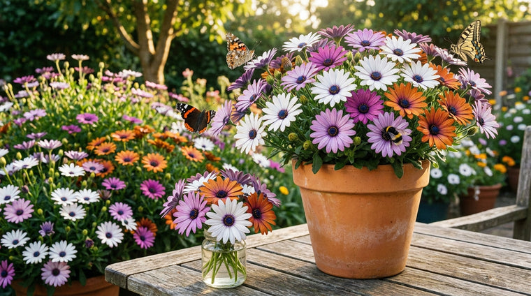 Cape daisies feed pollinators and brighten borders, pots, and posies.