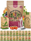20 Vegetable Seeds Variety Pack