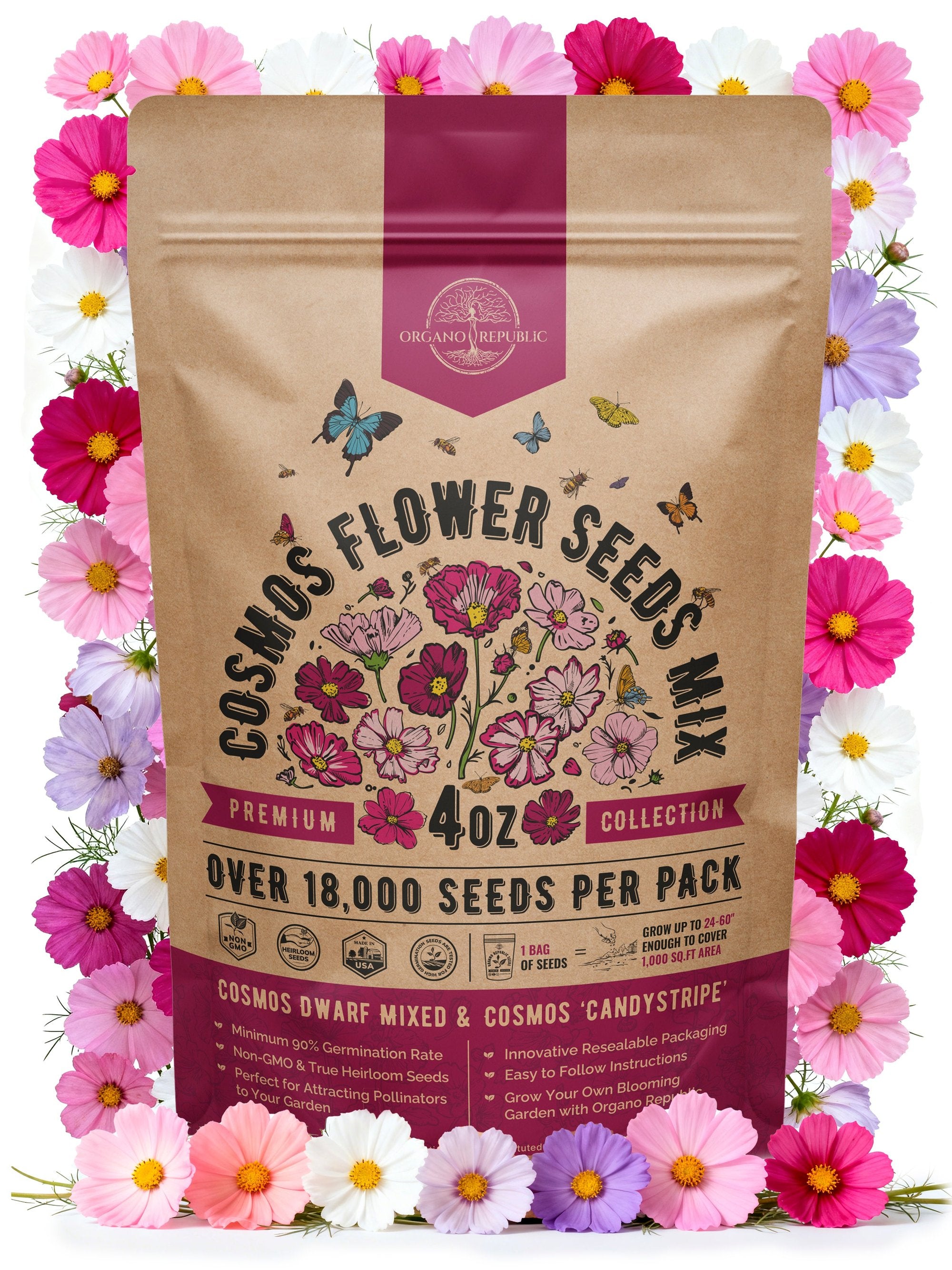 Cosmos Seeds 4oz