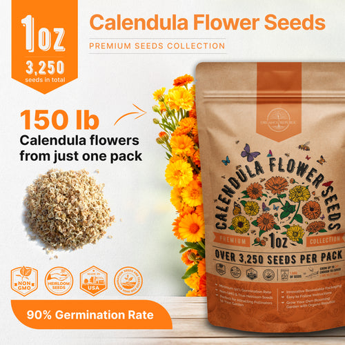 Calendula Seeds 1oz