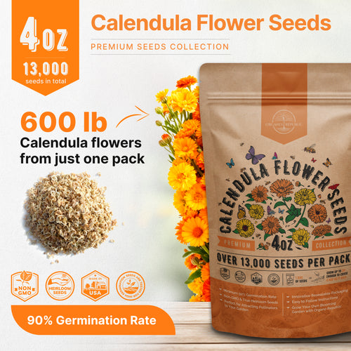 Calendula Seeds 4oz